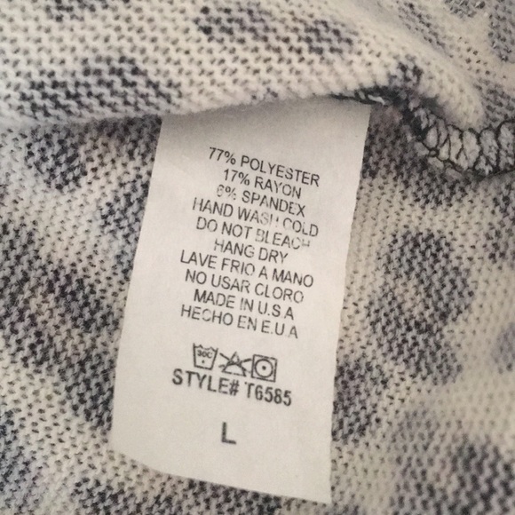 Leopard print long sleeve - Picture 4 of 5